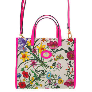 GUCCI Floral Flower Handbag Bag